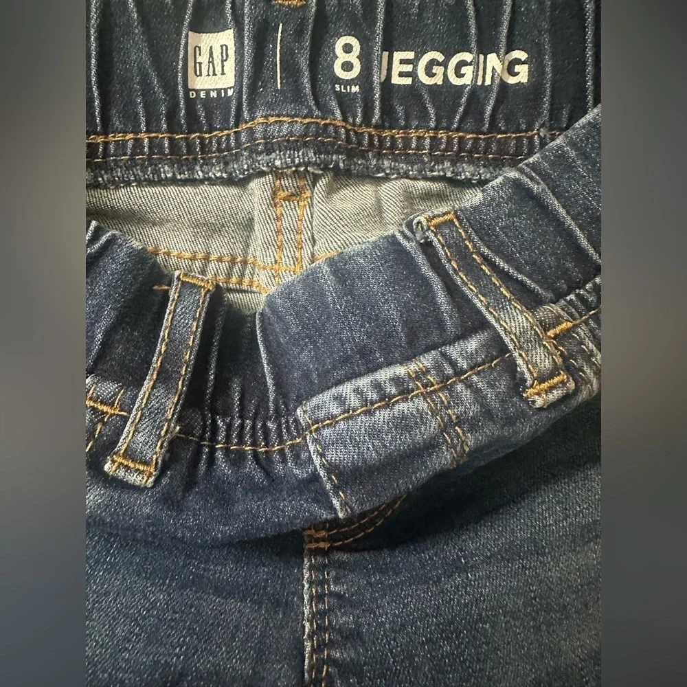 GAP Dark Blue Girls Jegging Jeans - Picture 4 of 4